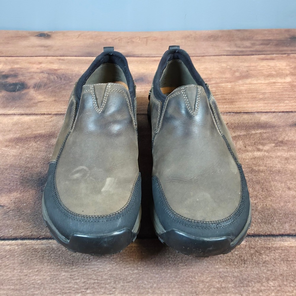 Dunham Cloud Slip On Shoes Mens 10 D Brown Excellent Waterproof Leather DAD07BR